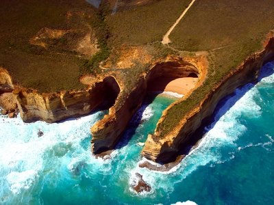 Coastline From Above