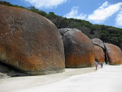 Boulders at the End of Squeaky Beach