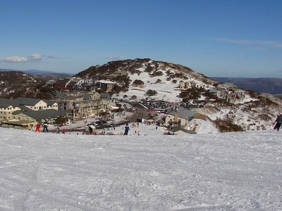 Mt Hotham Village Viewed from the Summit