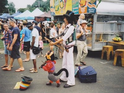Puppeteer at Bangalow Market