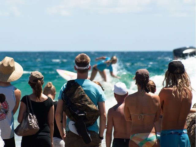 Watching the Quicksilver Pro