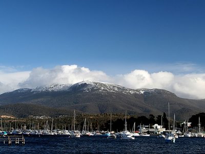 Mt Wellington Over the Bay