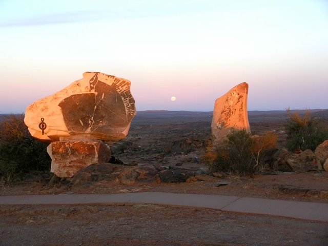 Sandstone Sculptures, Living Desert