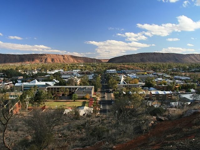 View over Alice from Anzac Hill
