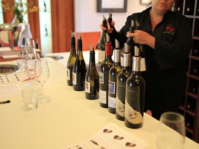 Wine Tasting at Two Hands Winery
