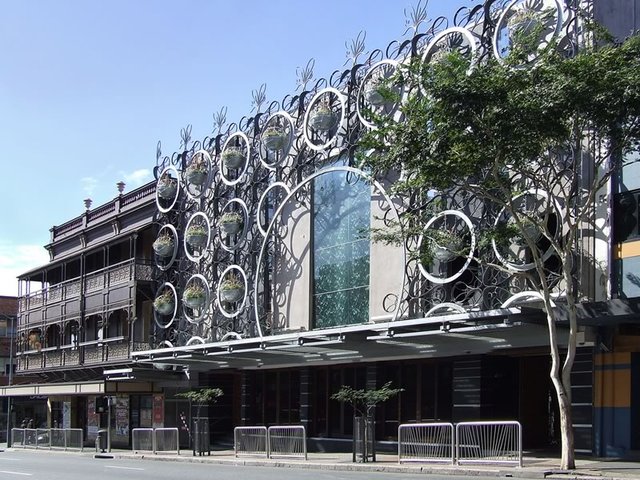Ultra-modern Cloudland rubbing shoulders with the old terraces on Ann St