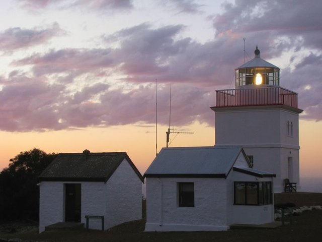Dusk at the Cape Borda Lighthouse
