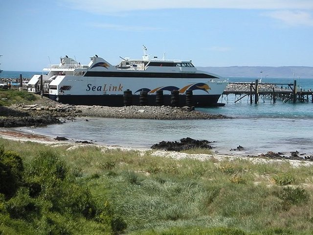 SeaLink Ferry in Penneshaw