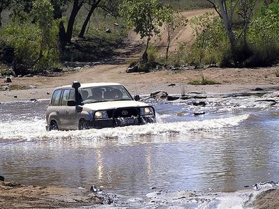 Flooded Road Crossing, Purnululu National Park 