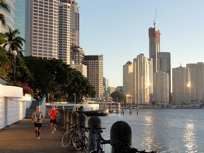 Brisbane Dawn by the River