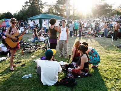 Hippie Hill, Golden Gate Park